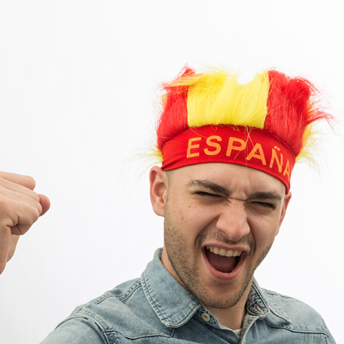 Perucă steagul Spaniei